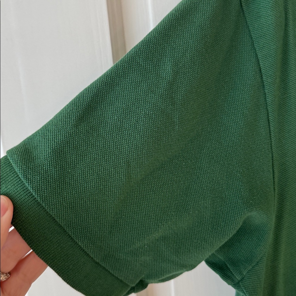 Lacoste Men's Green Polo Shirt - Picture 7 of 16